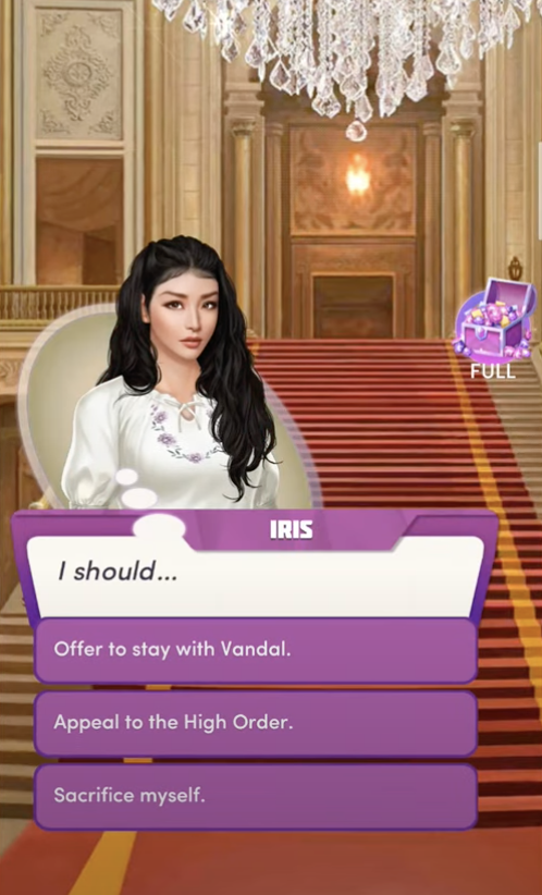 Critical choice resulting in 3 different endings.